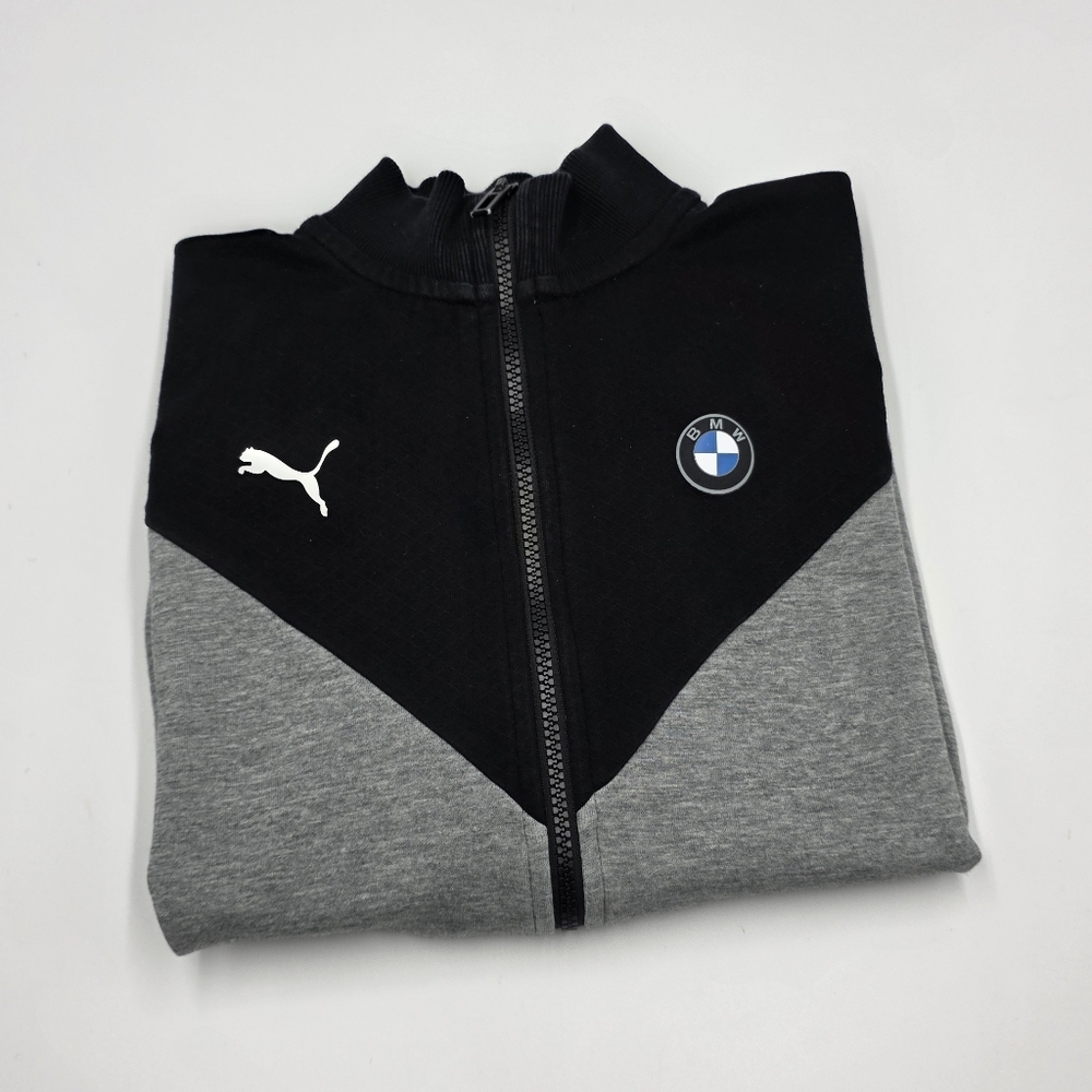 Puma x BMW Motorsports boys' sweat jacket size L